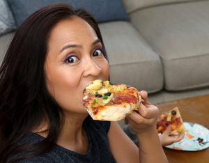 Purple Lashes and the World’s Ugliest Pizza Dough Crust