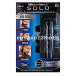 Micro Touch SOLO Rechargeable Trimmer Razor Shaver Edges Men W/ 3 PCS Combs Gift