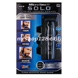 Micro Touch SOLO Rechargeable Trimmer Razor Shaver Edges Men W/ 3 PCS Combs Gift