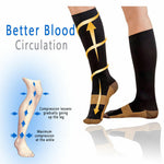 6 Pairs Compression Socks 20-30mmHg Graduated Men Women Sport Socks S-XXL