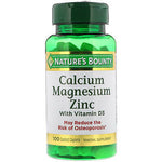 Nature s Bounty  Calcium Magnesium Zinc with Vitamin D3  100 Coated Caplets