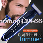 Micro Touch SOLO Rechargeable Trimmer Razor Shaver Edges Men W/ 3 PCS Combs Gift