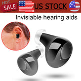 A39 Mini Hearing Aids Invisible 1 Pair Enhancer Sound Voice Amplifier Assist New