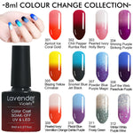 Soak off Color Gel Nail Polish 110 Colours Base Top Coat 8ml Salon Professional