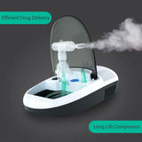 Compact & Portable Compressor Aerosol Machine - Travel Bag, Adult/Child Masks