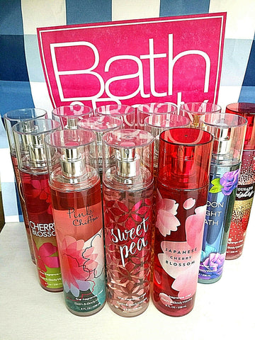 BATH AND BODY WORKS FINE FRAGRANCE MIST BODY SPLASH  SPRAY 8 FL OZ YOU PICK!!